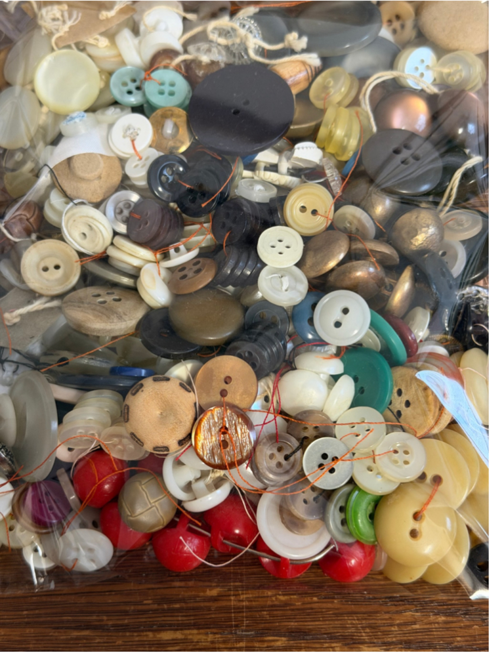 Vintage Mixed Button Lot 10 Oz Matching Sets Sewing Crafts Decorative Buttons#2
